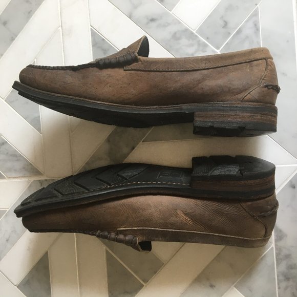 Frye Casual Slip On Leather Loafers - Picture 3 of 4